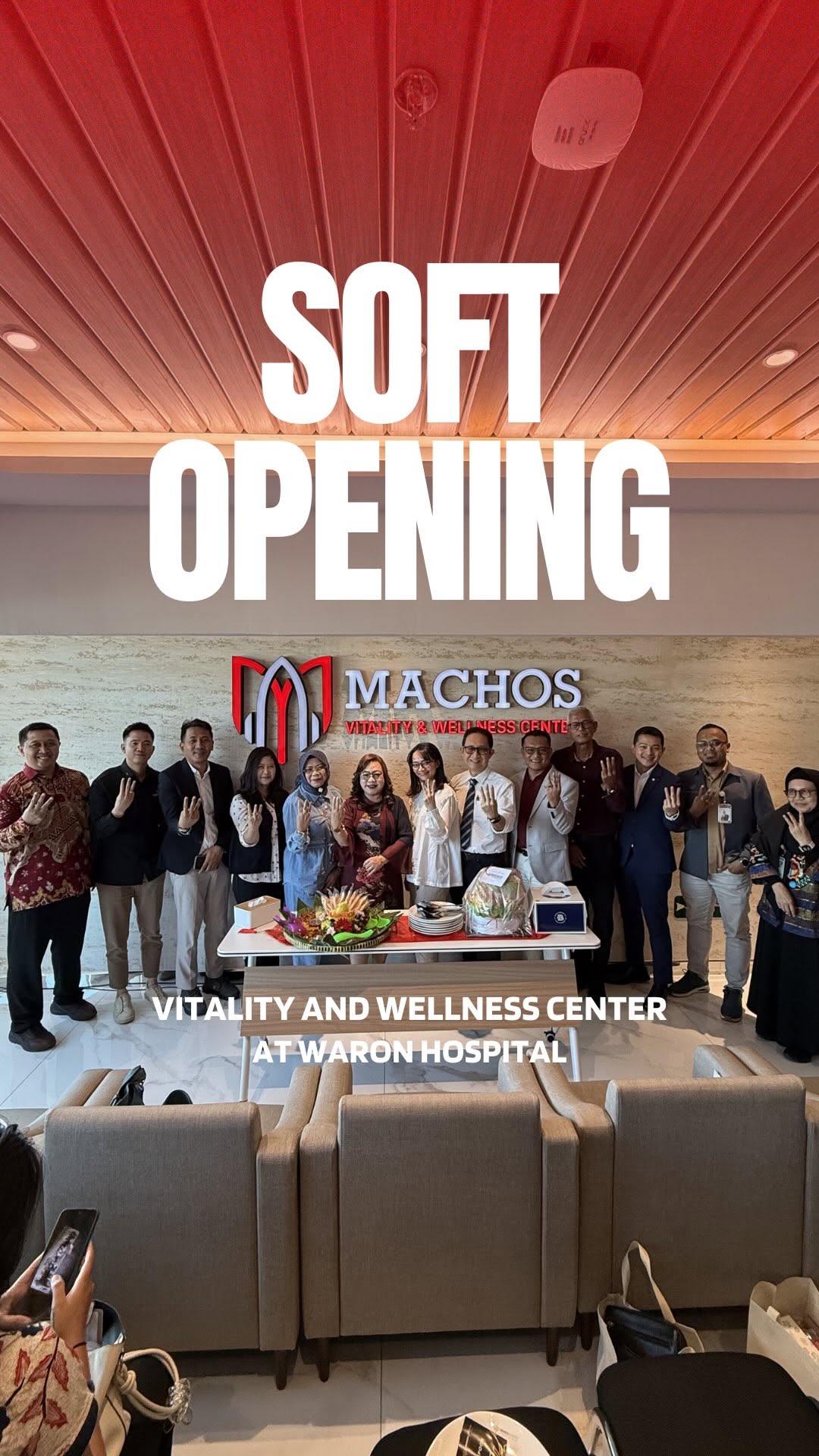 Machos Vitality & Wellness Center Resmi Dibuka di Surabaya
